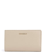 Coccinelle Metallic Soft RFID Geldbörse sandshell
