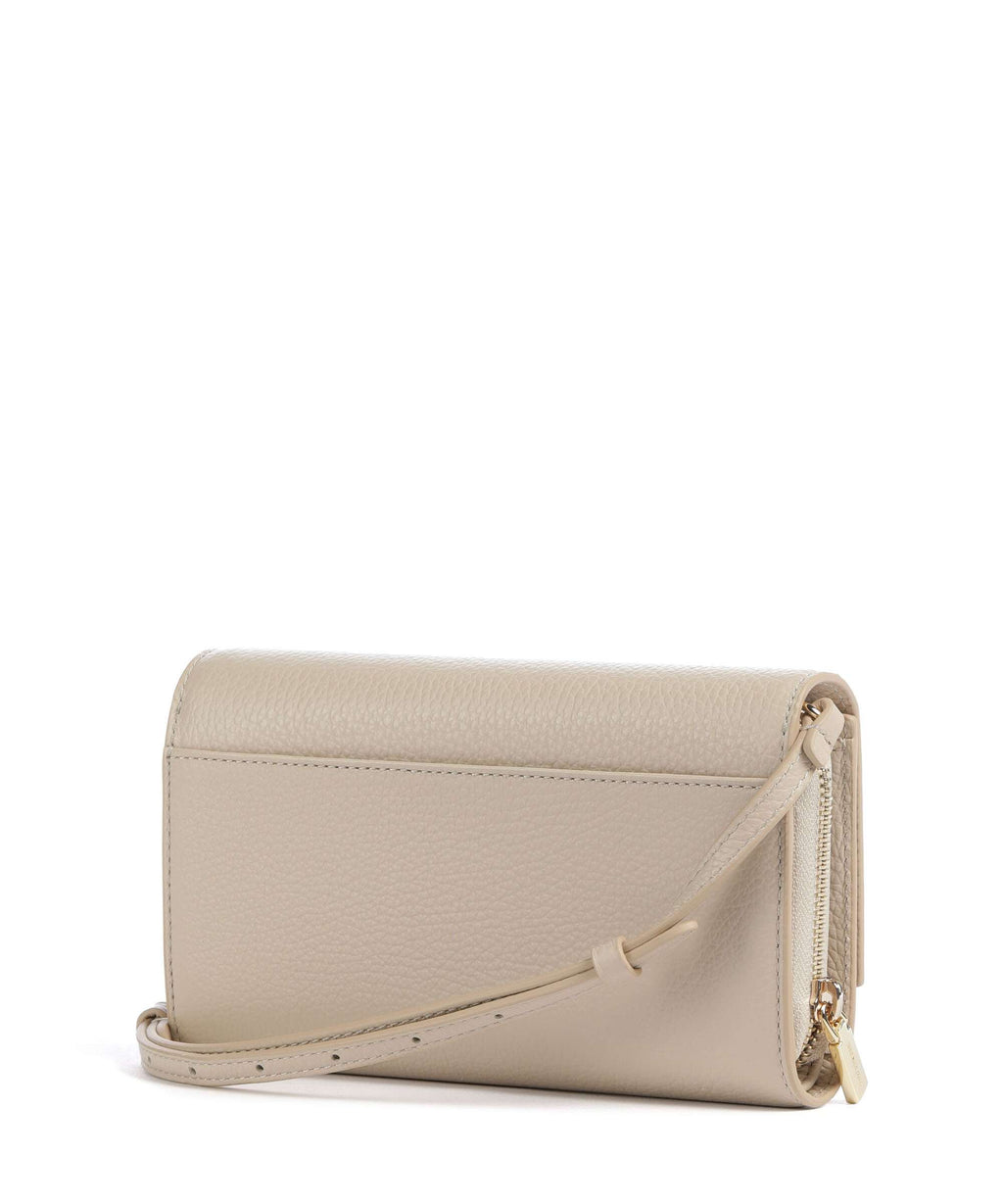 Coccinelle Metallic Soft Wallet sandshell