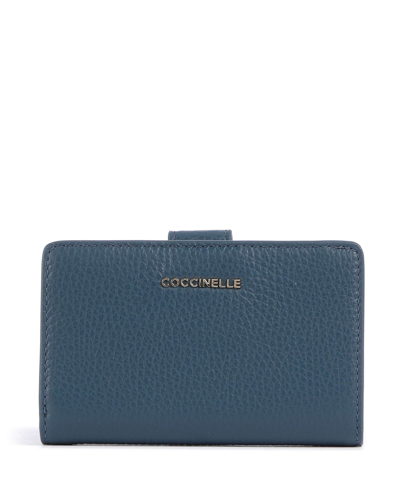Coccinelle Metallic Soft Wallet deep blue