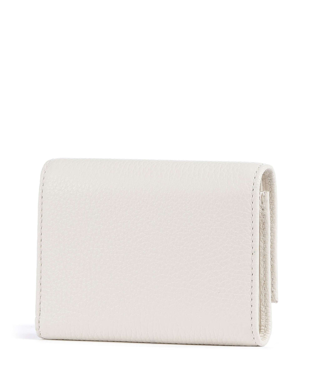 Coccinelle Metallic Soft Wallet pearl