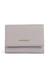 Coccinelle Metallic Soft RFID Geldbörse oyster