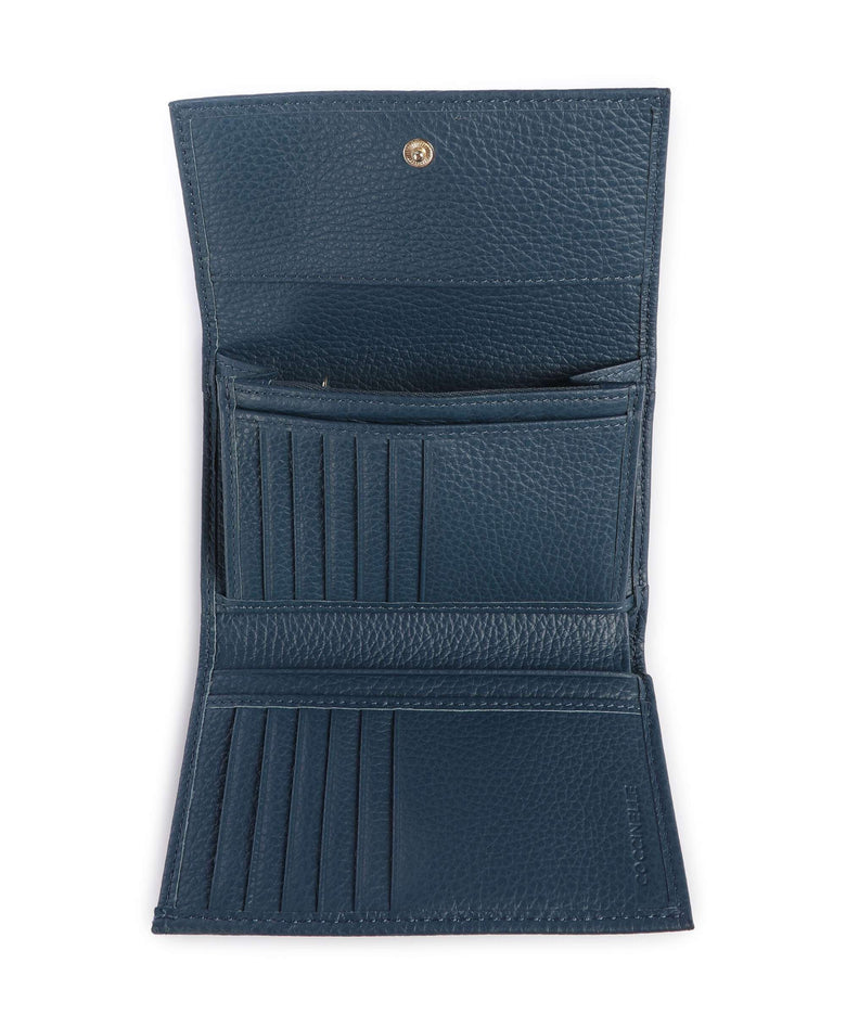 Coccinelle Metallic Soft Wallet deep blue