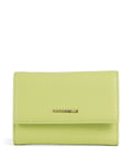 Coccinelle Metallic Soft Wallet green glow