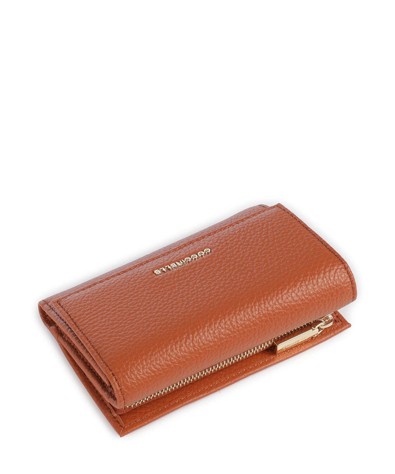 Coccinelle Metallic Soft Wallet crab