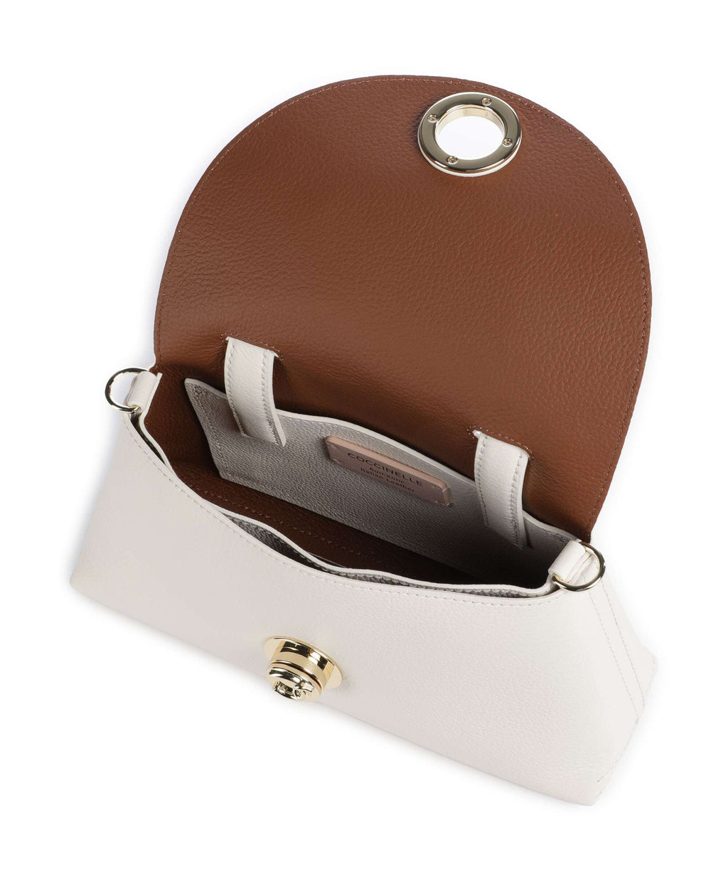 Coccinelle Nikla Handbag pearl/cognac