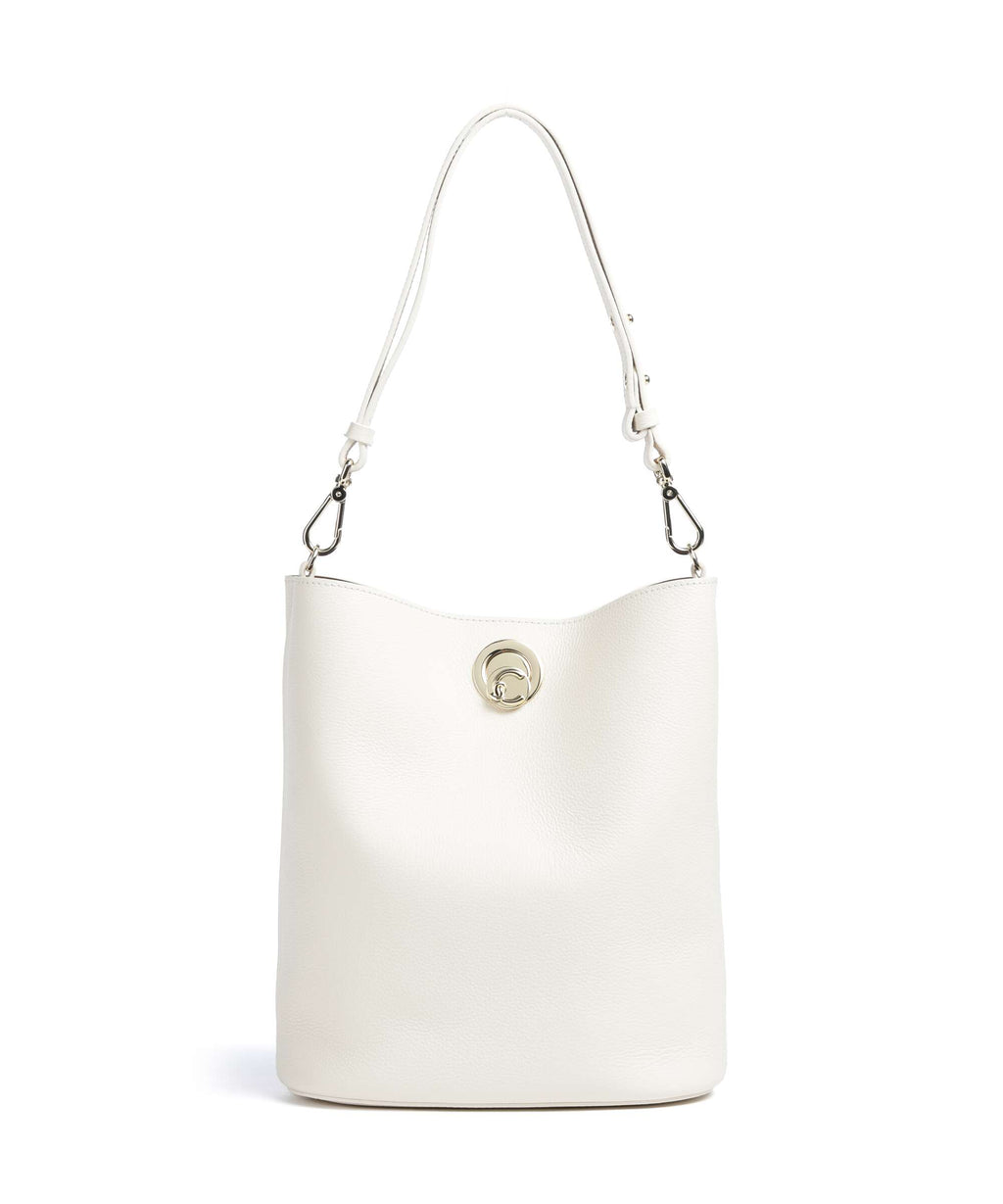 Coccinelle Nikla Bucket bag pearl/cognac