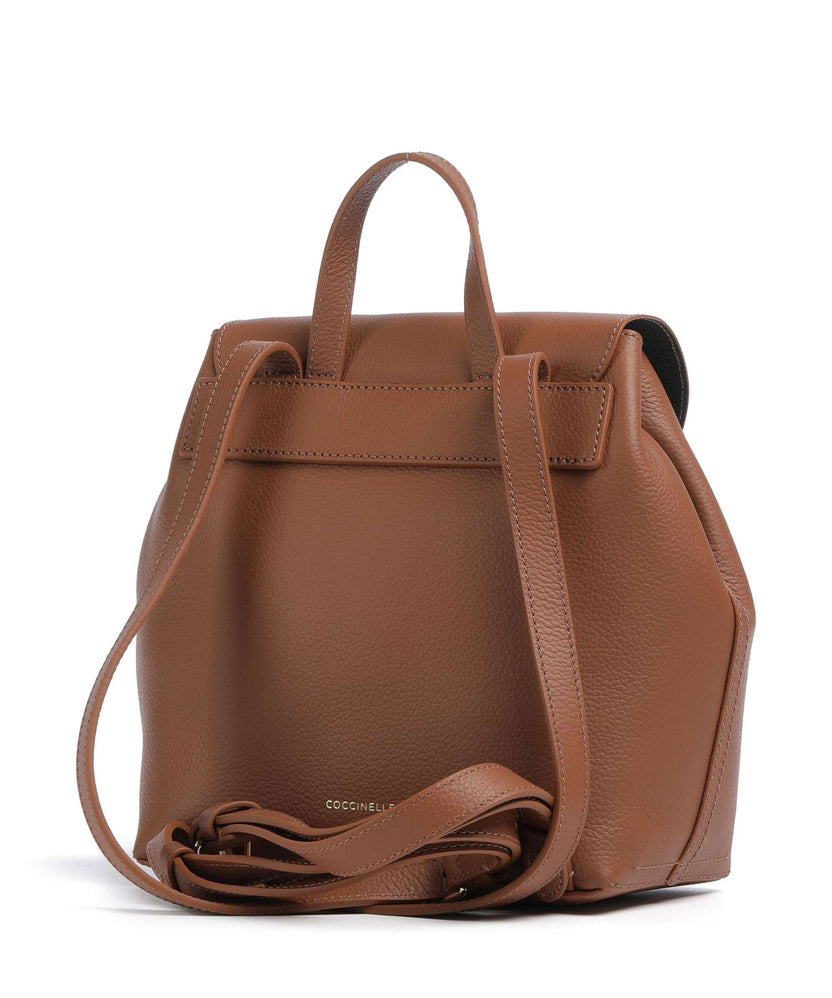 Coccinelle Nikla Backpack cognac/noir