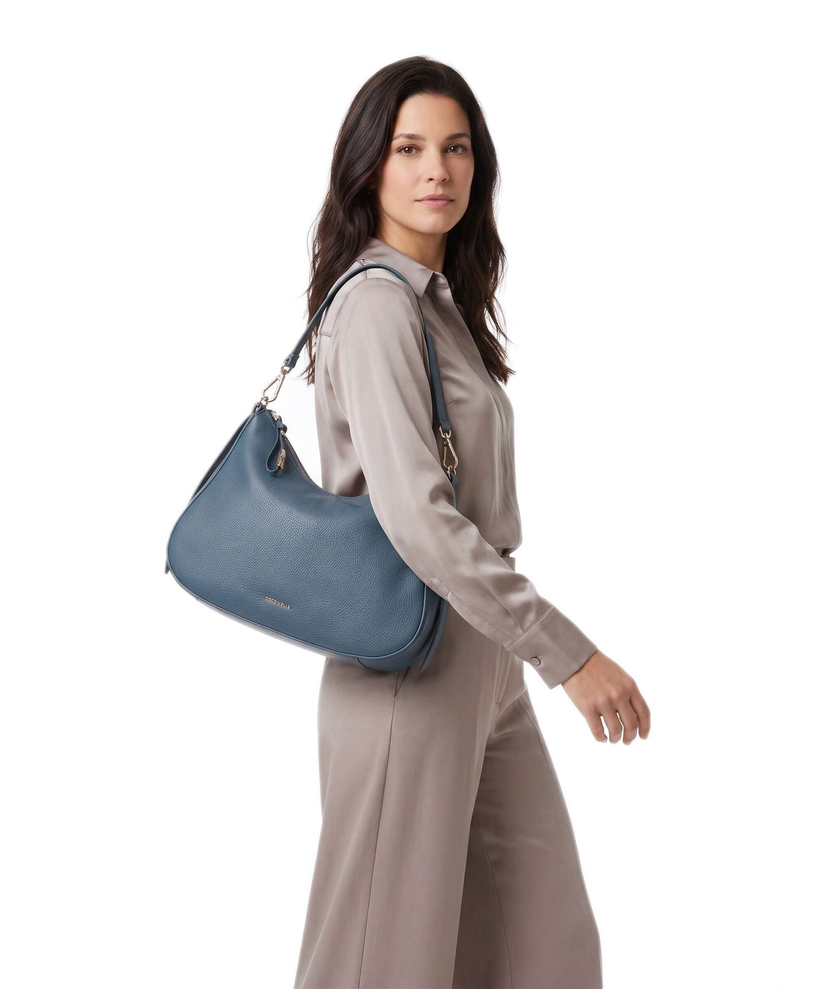 Coccinelle Nory Hobo bag deep blue
