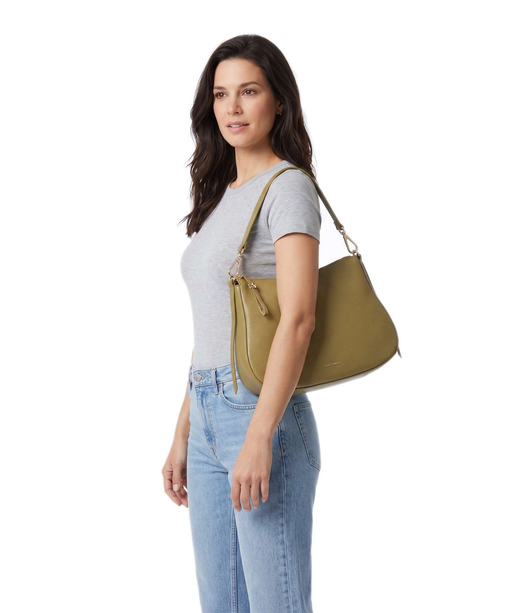 Coccinelle Nory Hobo bag seagrass