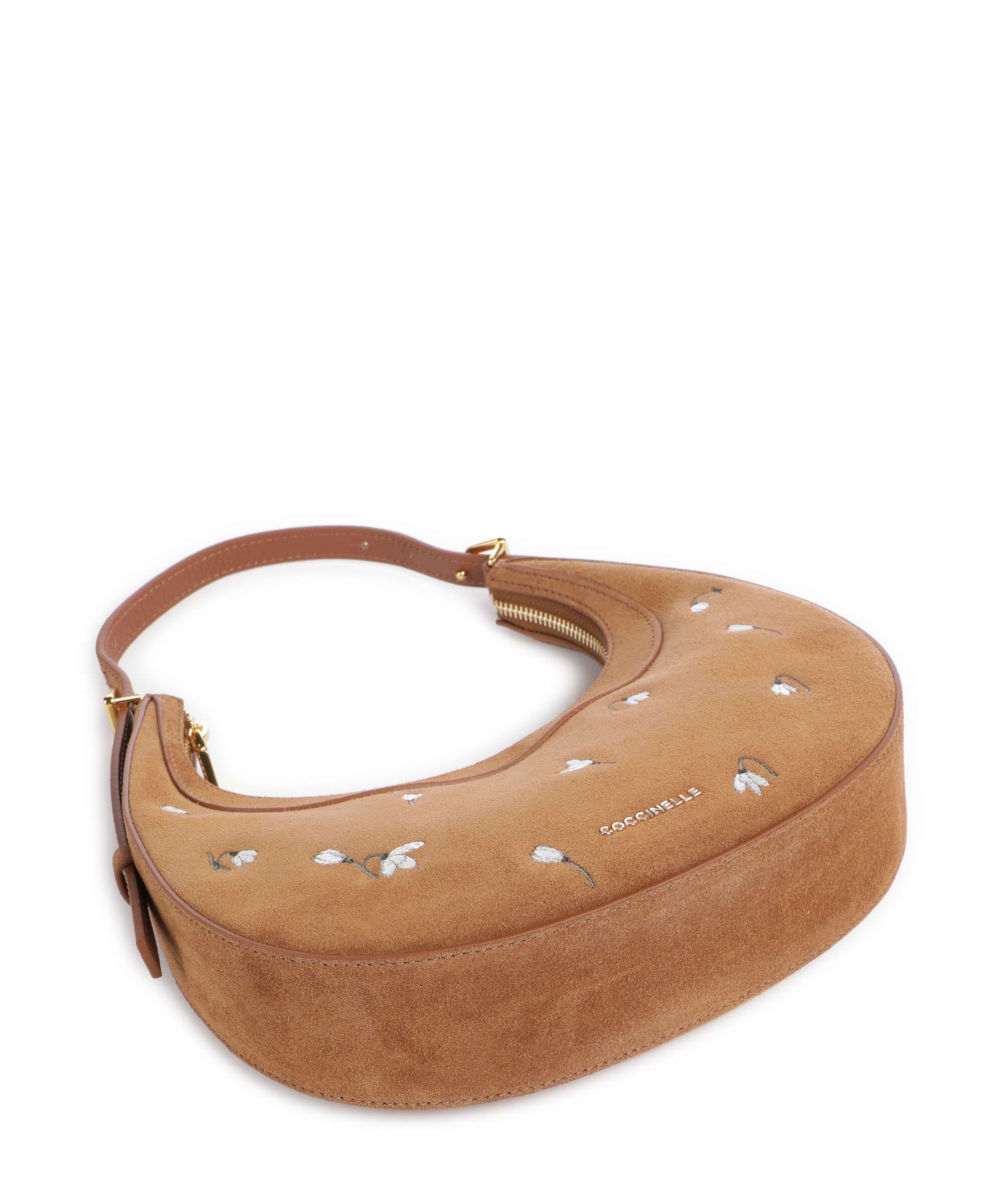 Coccinelle Whisper Handbag cognac