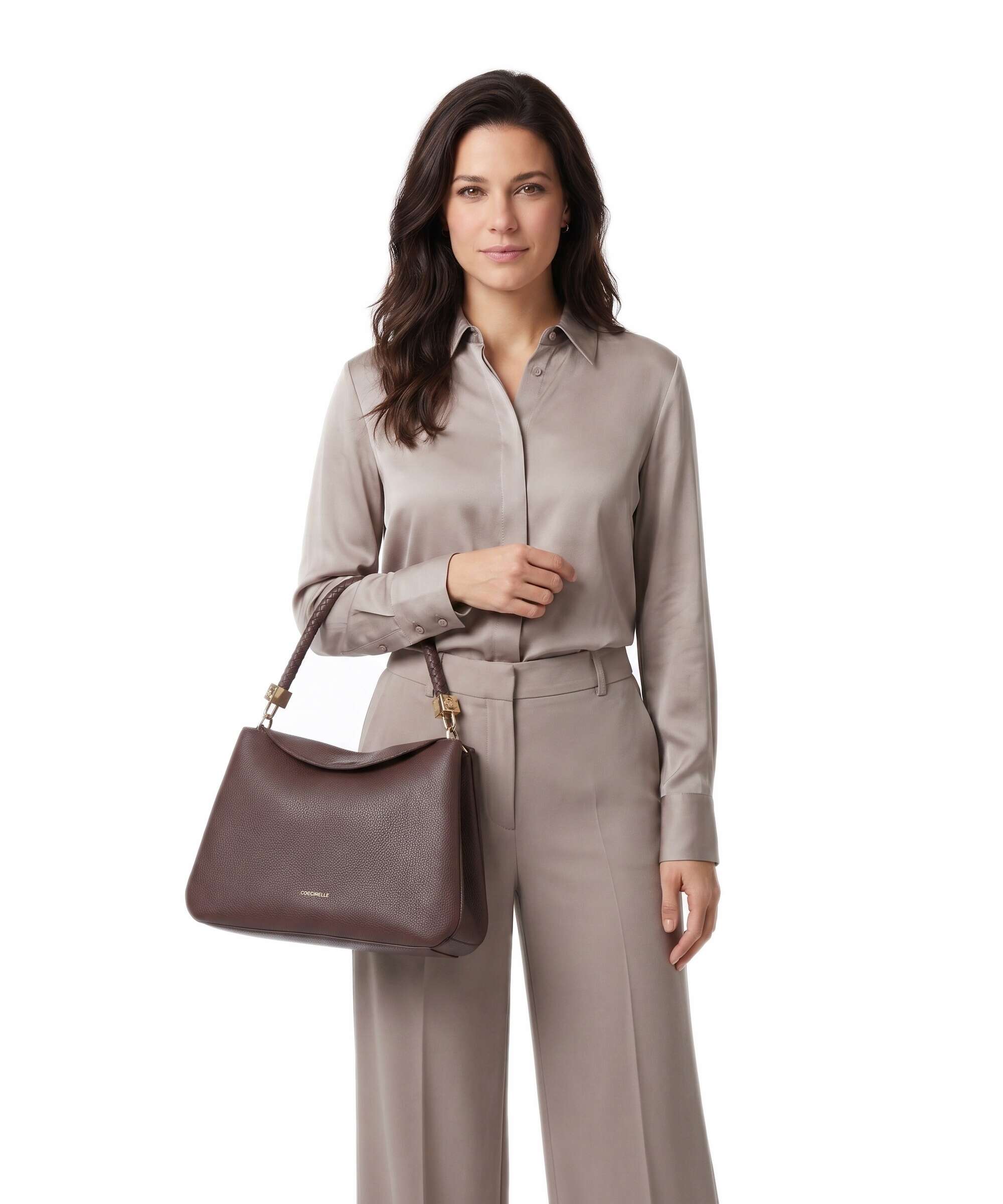 Coccinelle Tiggy Handbag berry