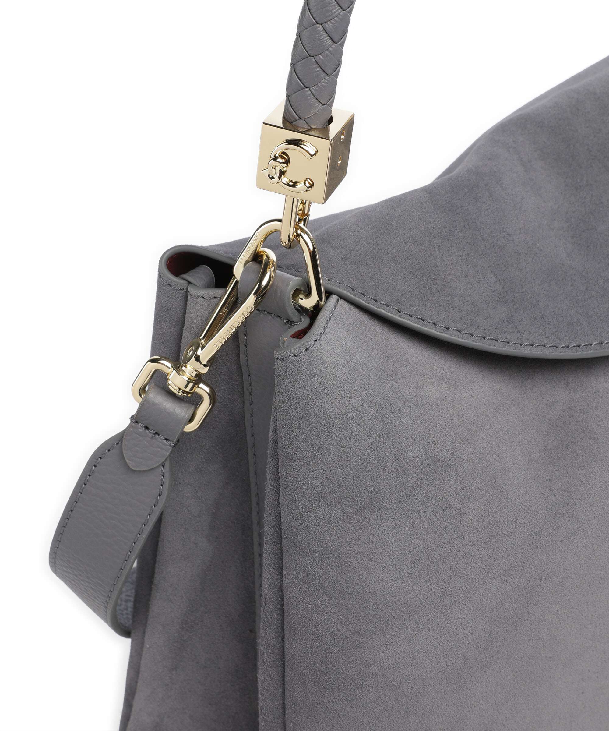 Coccinelle Tiggy Suede Handbag stove