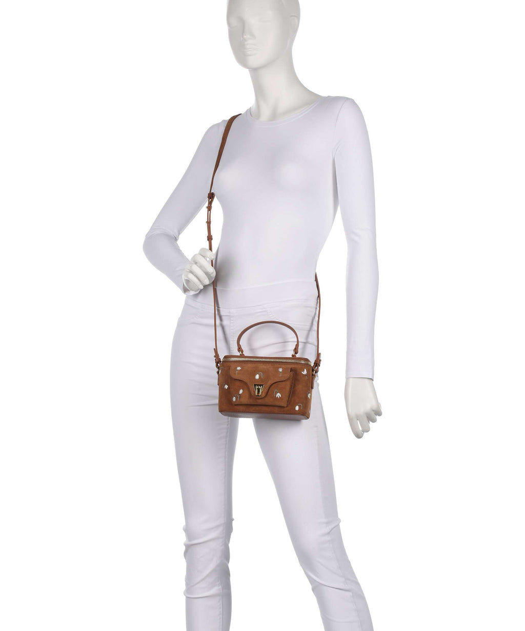 Coccinelle Beat Generation Crossbody bag cognac