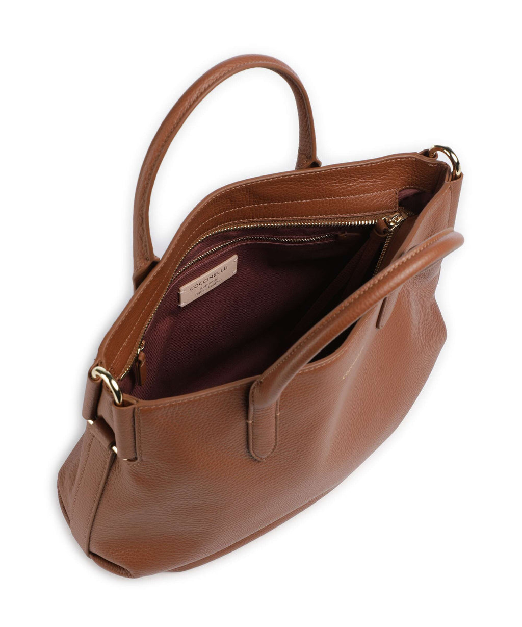Coccinelle Rebekka Handbag cognac