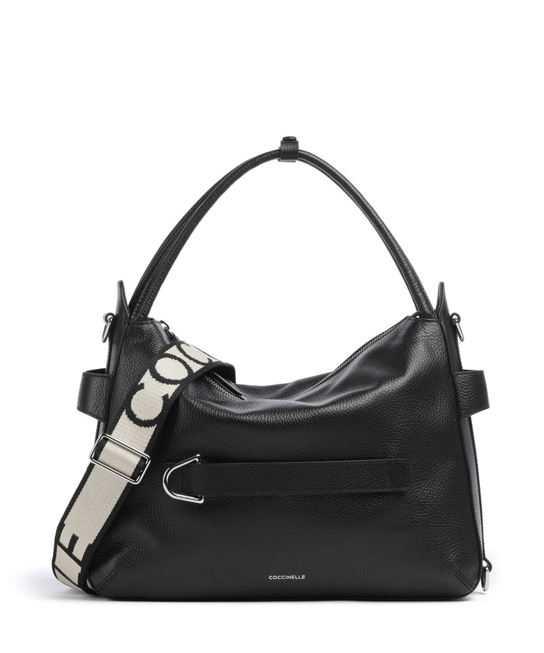 Coccinelle Gretel Ribbon Hobo bag noir