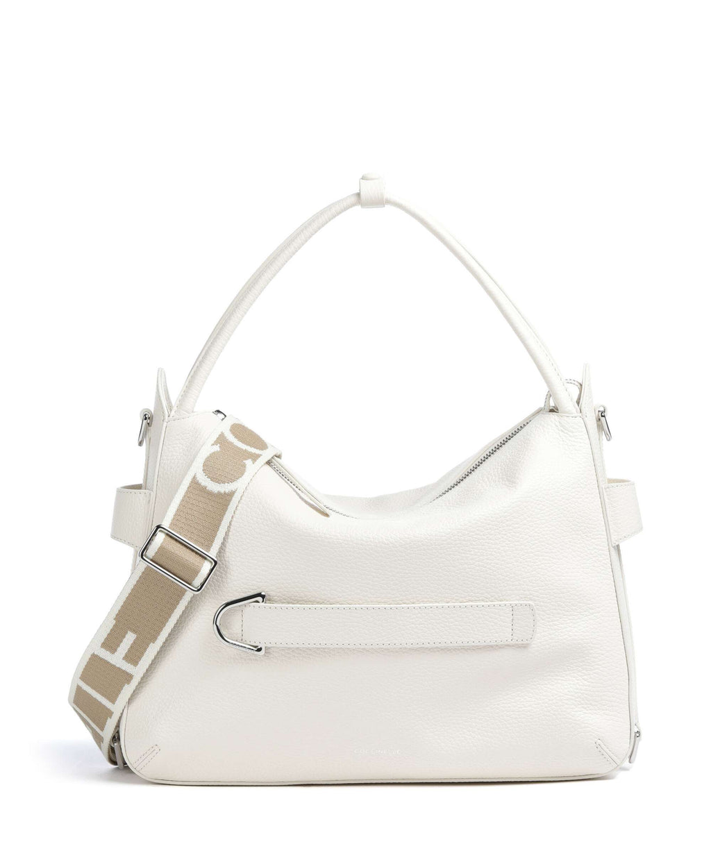 Coccinelle Gretel Ribbon Hobo bag pearl