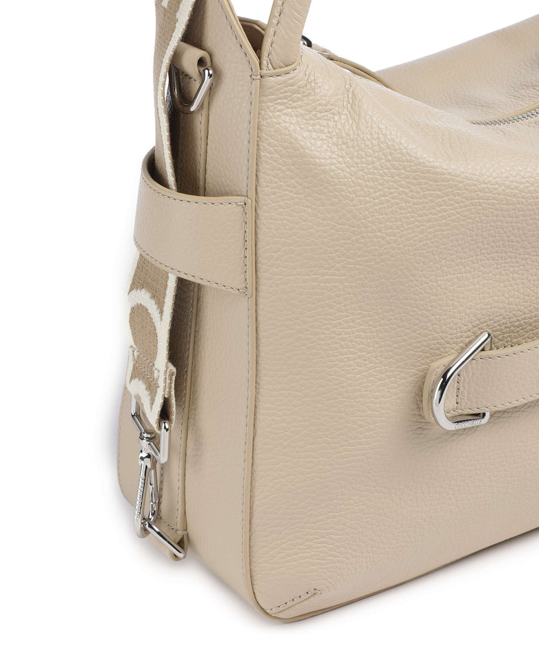 Coccinelle Gretel Ribbon Hobo bag sandshell