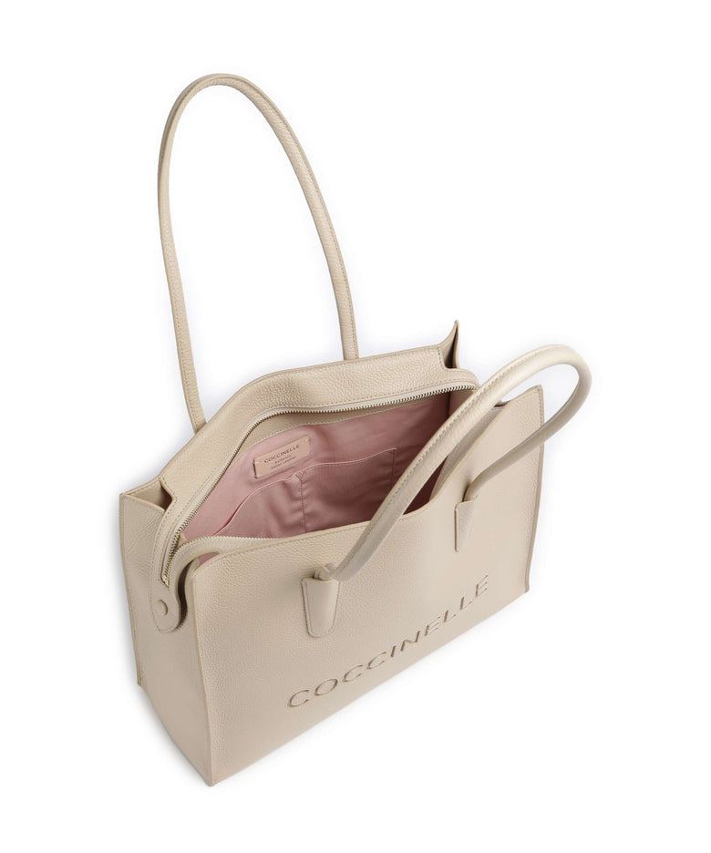 Coccinelle Myrtha Tote bag sandshell