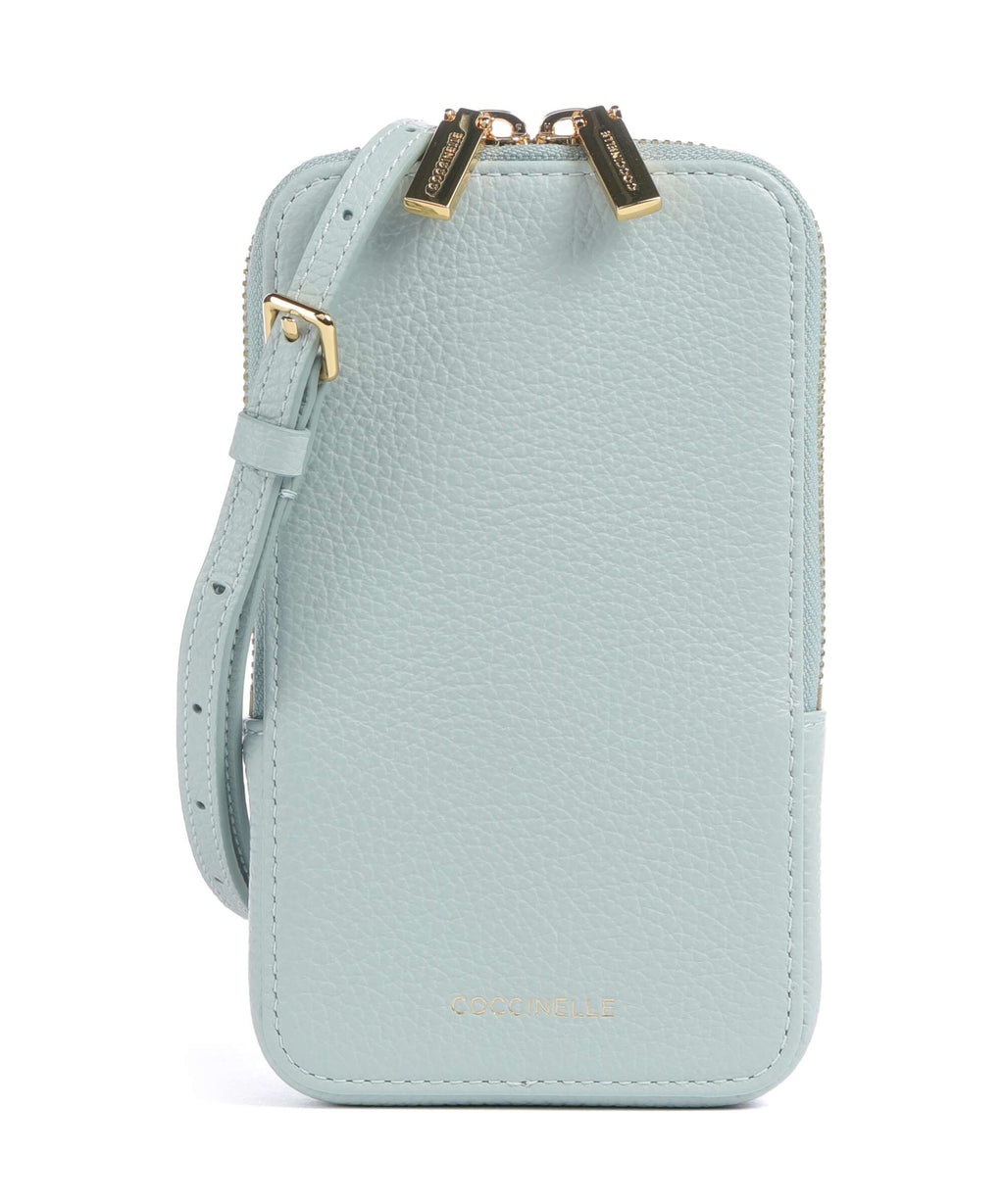 Coccinelle Flor Phone bag aquamarine