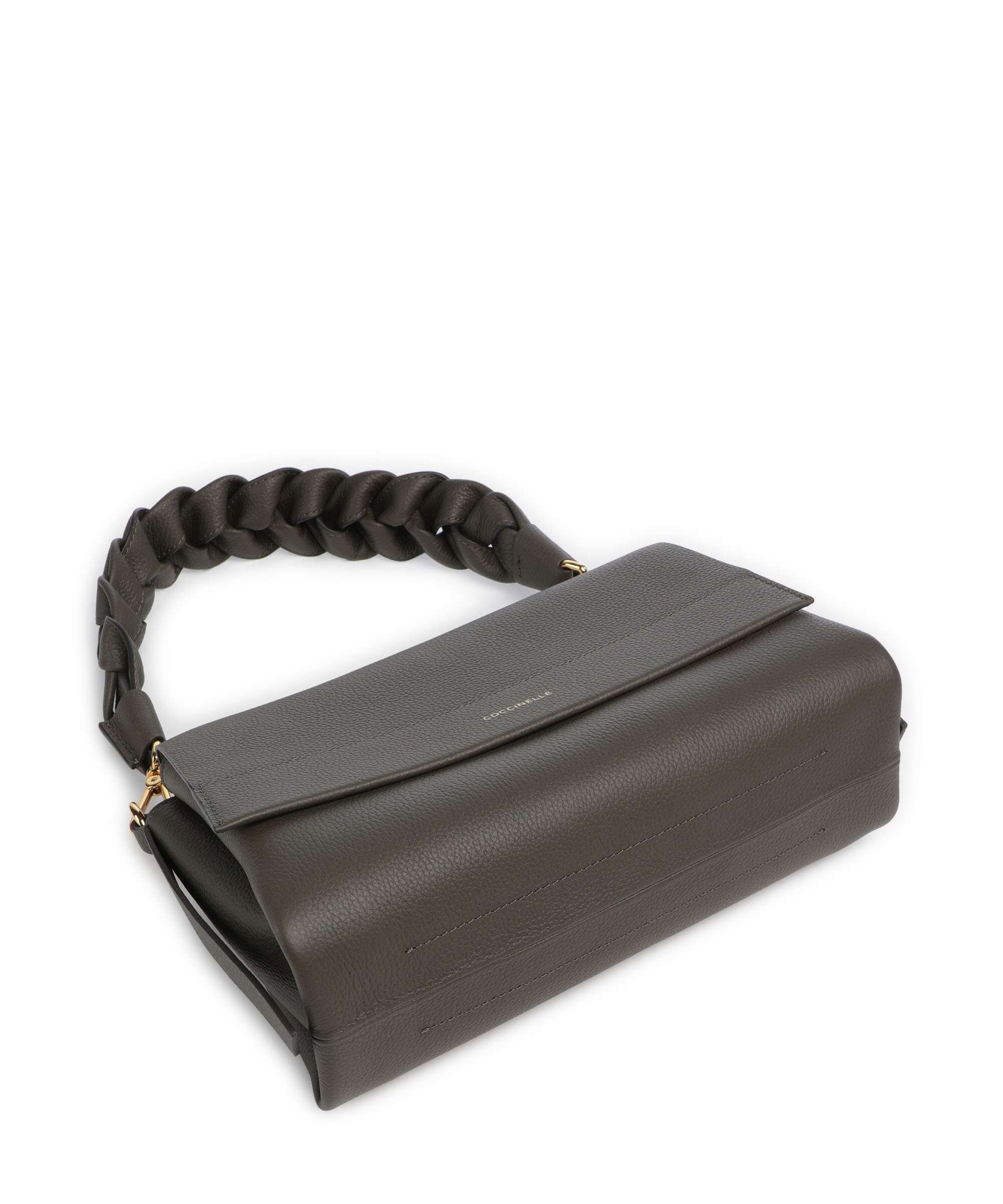Coccinelle Boheme Grana Double Shoulder bag fango/honey