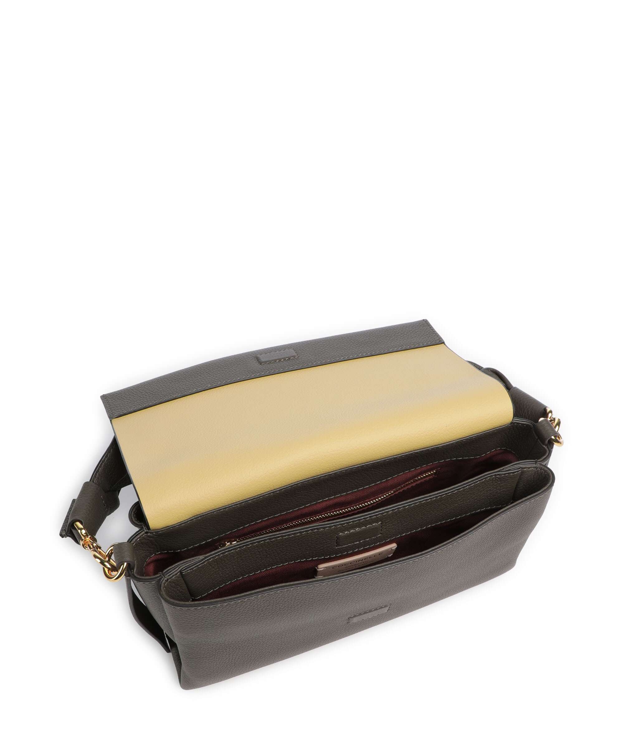 Coccinelle Boheme Grana Double Shoulder bag fango/honey