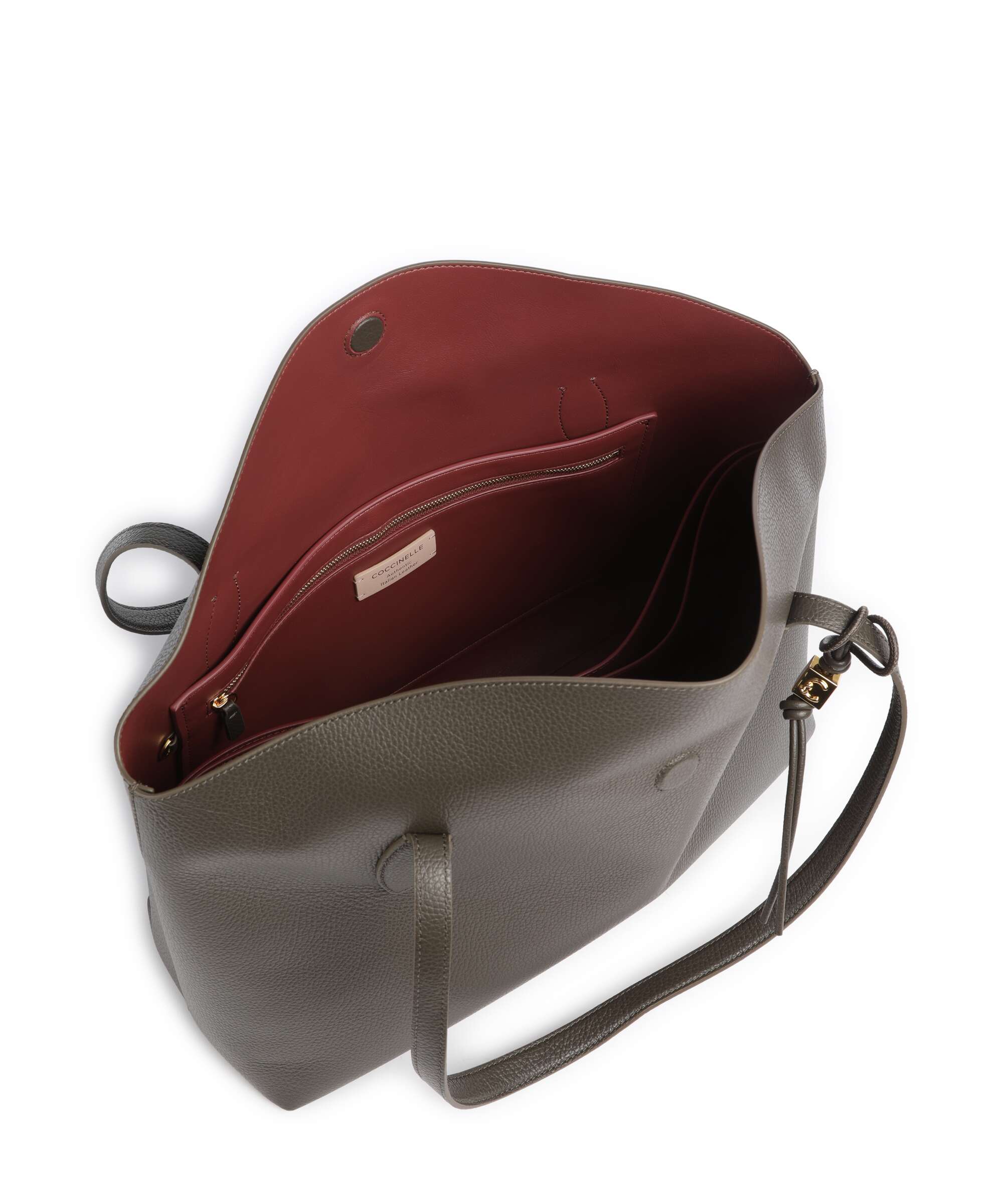 Coccinelle Thess Tote bag fango
