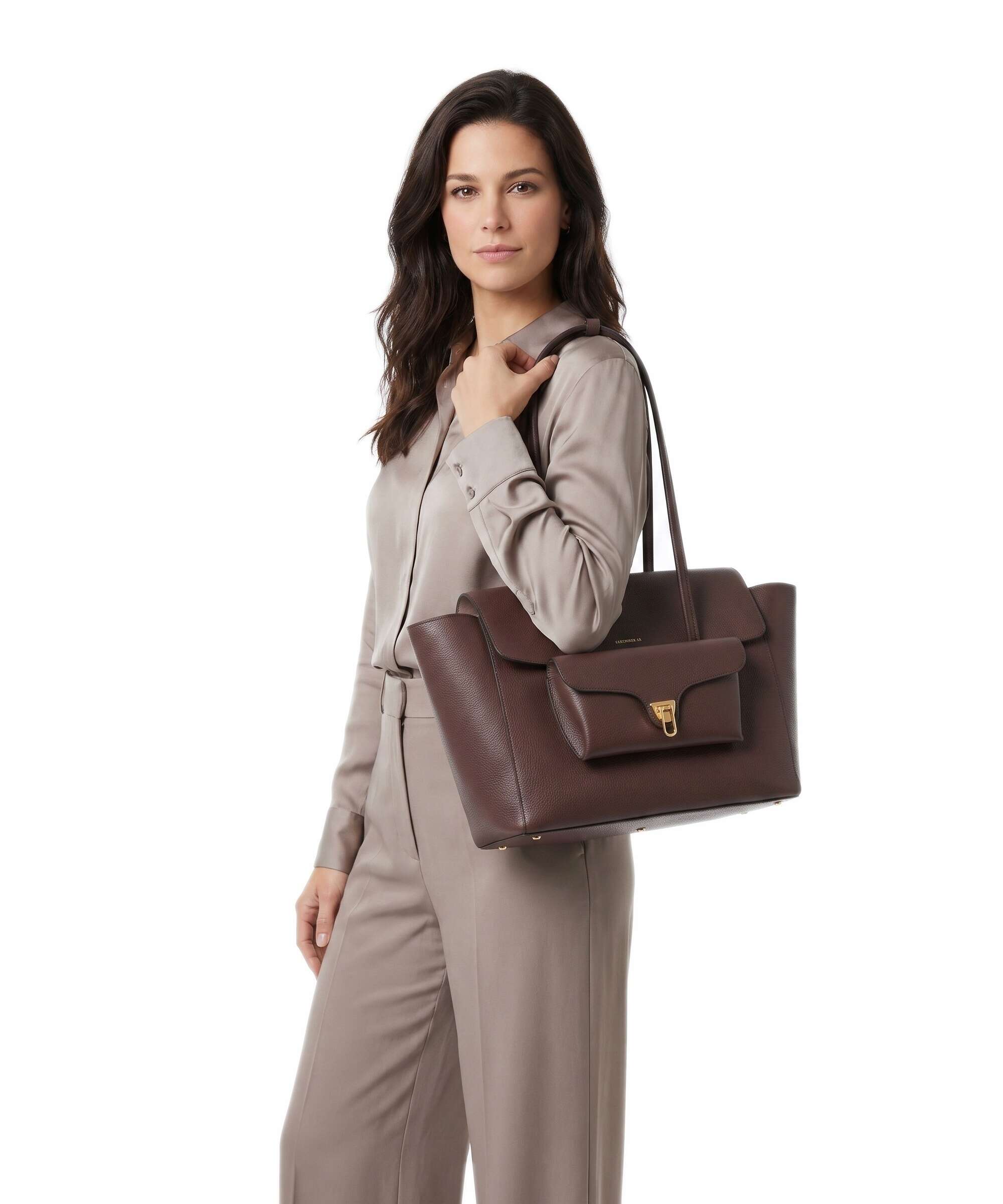 Coccinelle Beat Tote bag berry