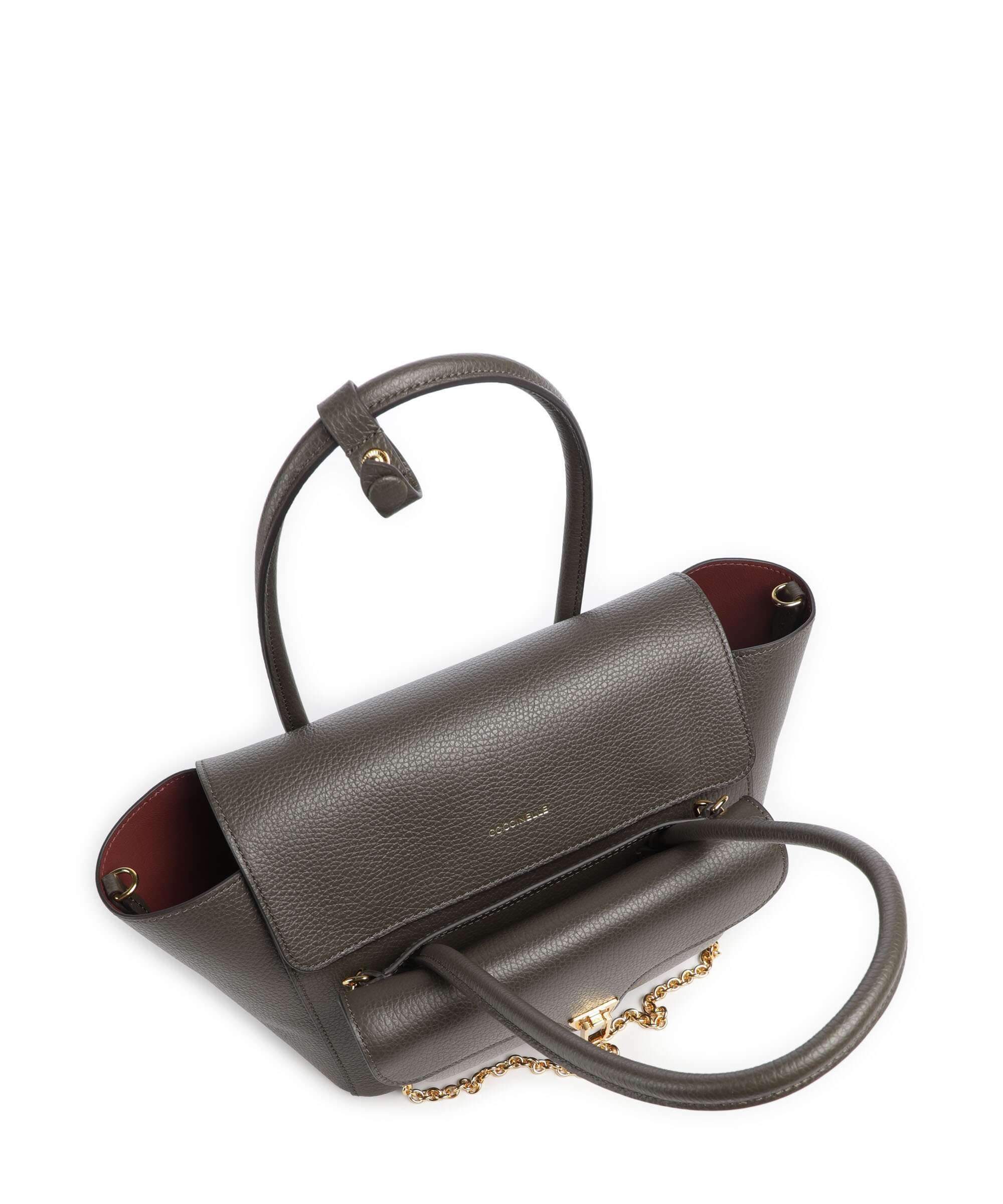 Coccinelle Beat Double Handbag fango