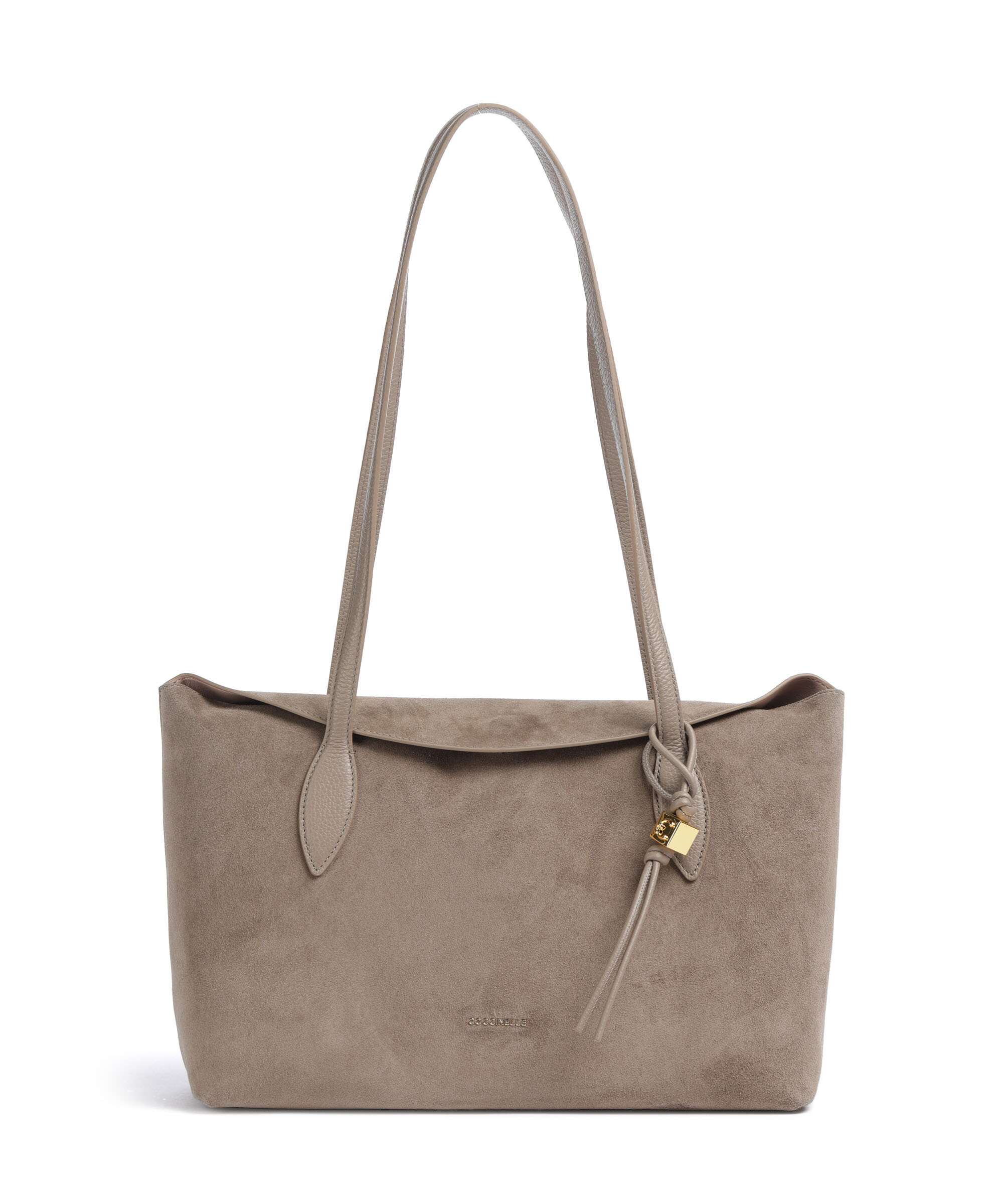 Coccinelle Thess Tote bag warm taupe