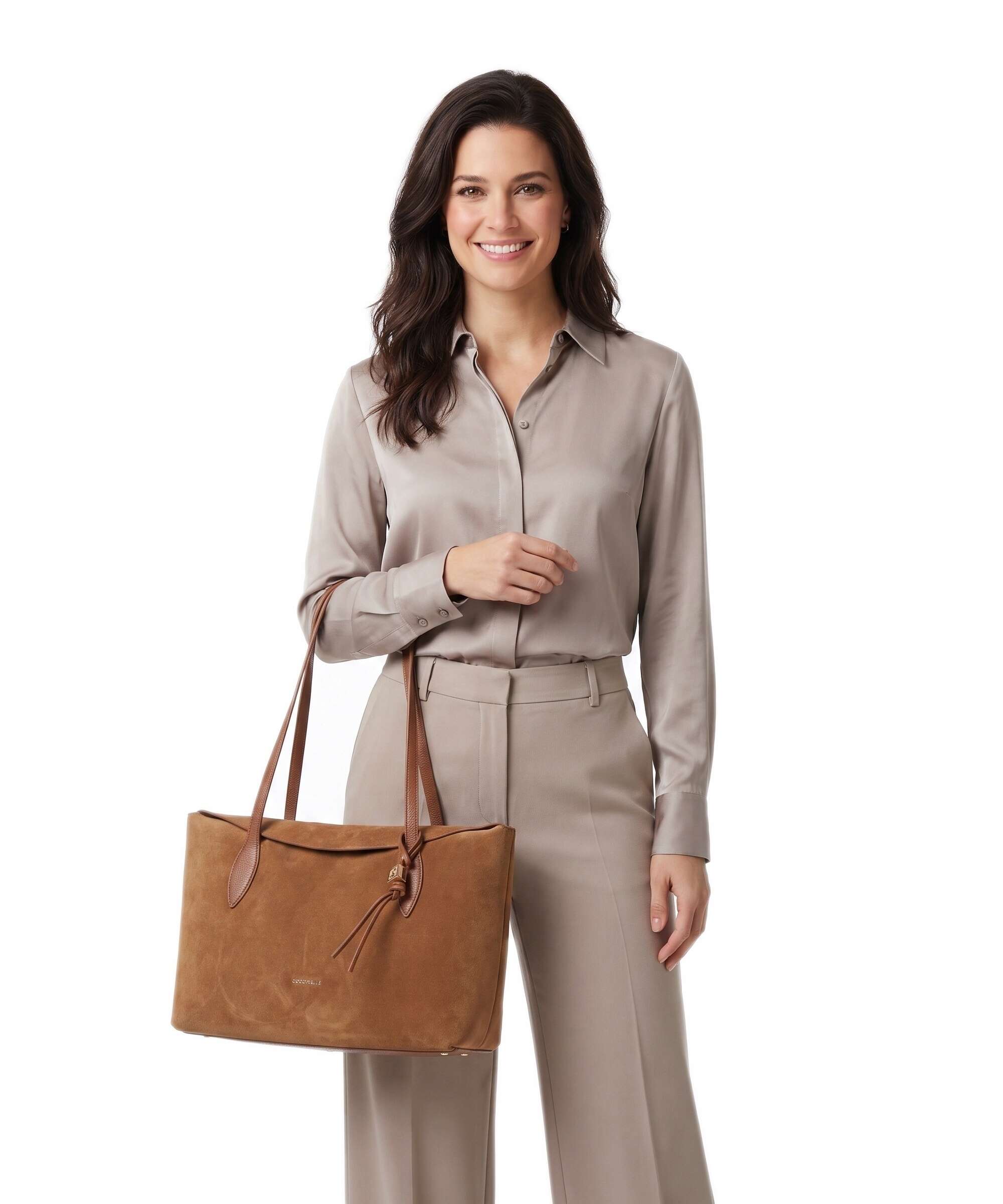 Coccinelle Thess Tote bag cognac