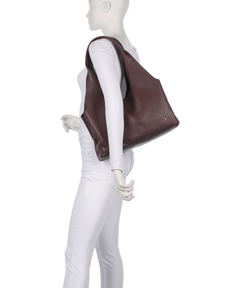 Coccinelle Nell Hobo bag berry