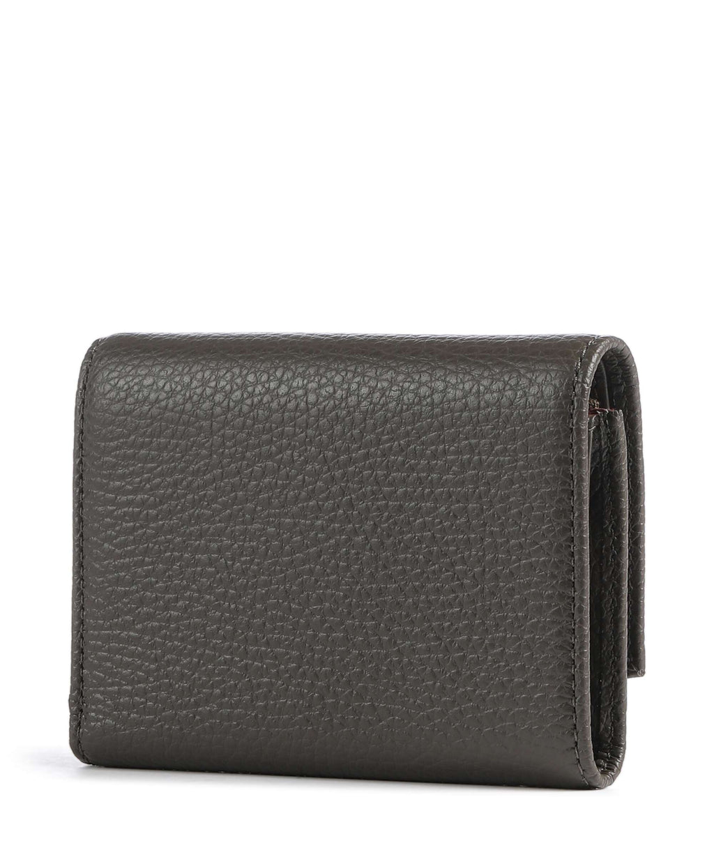 Coccinelle Metallic Soft Wallet fango