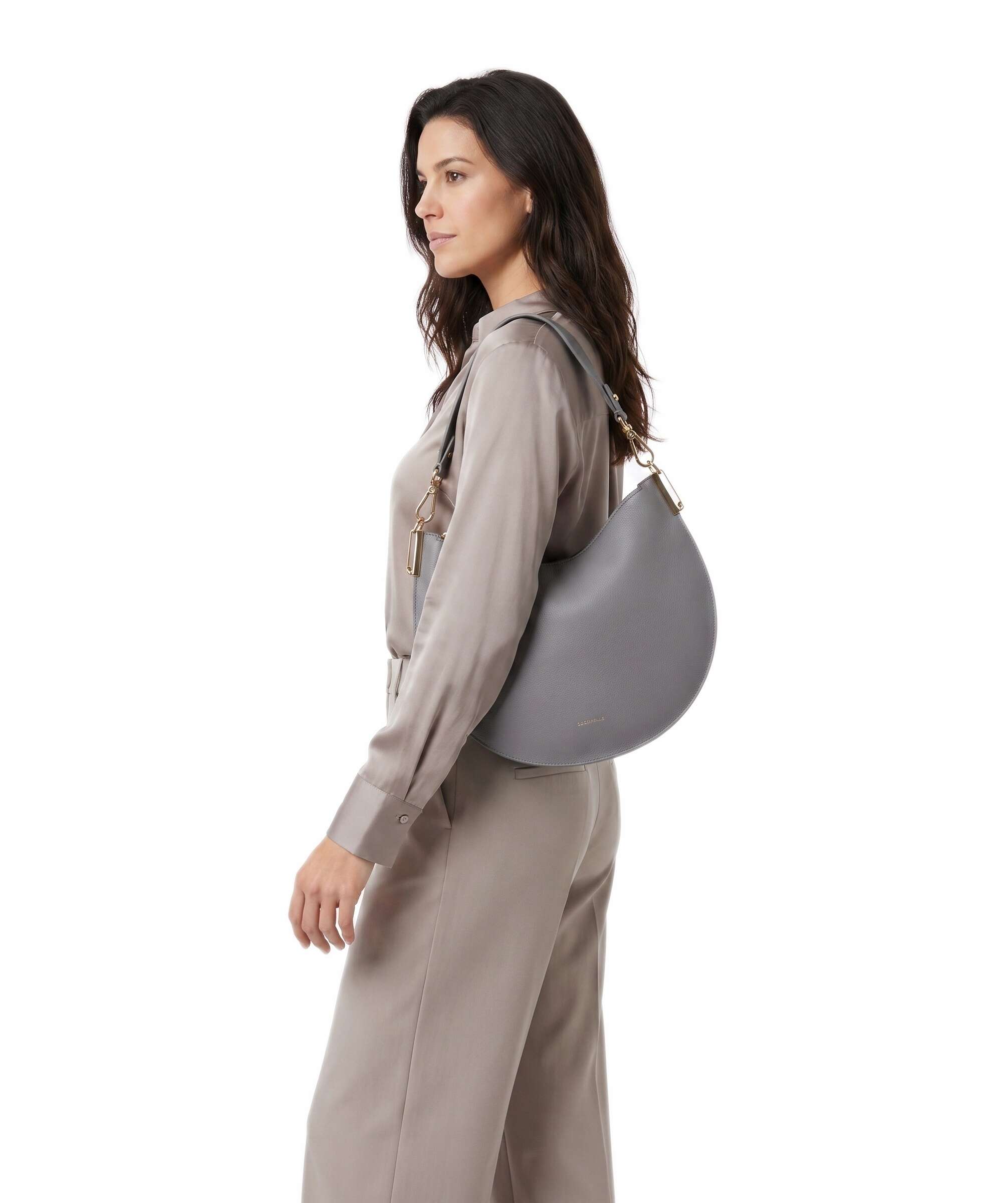 Coccinelle Sunup Hobo bag stove/midnight blue