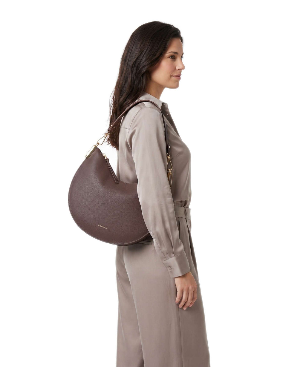 Coccinelle Sunup Hobo bag berry/winter rose