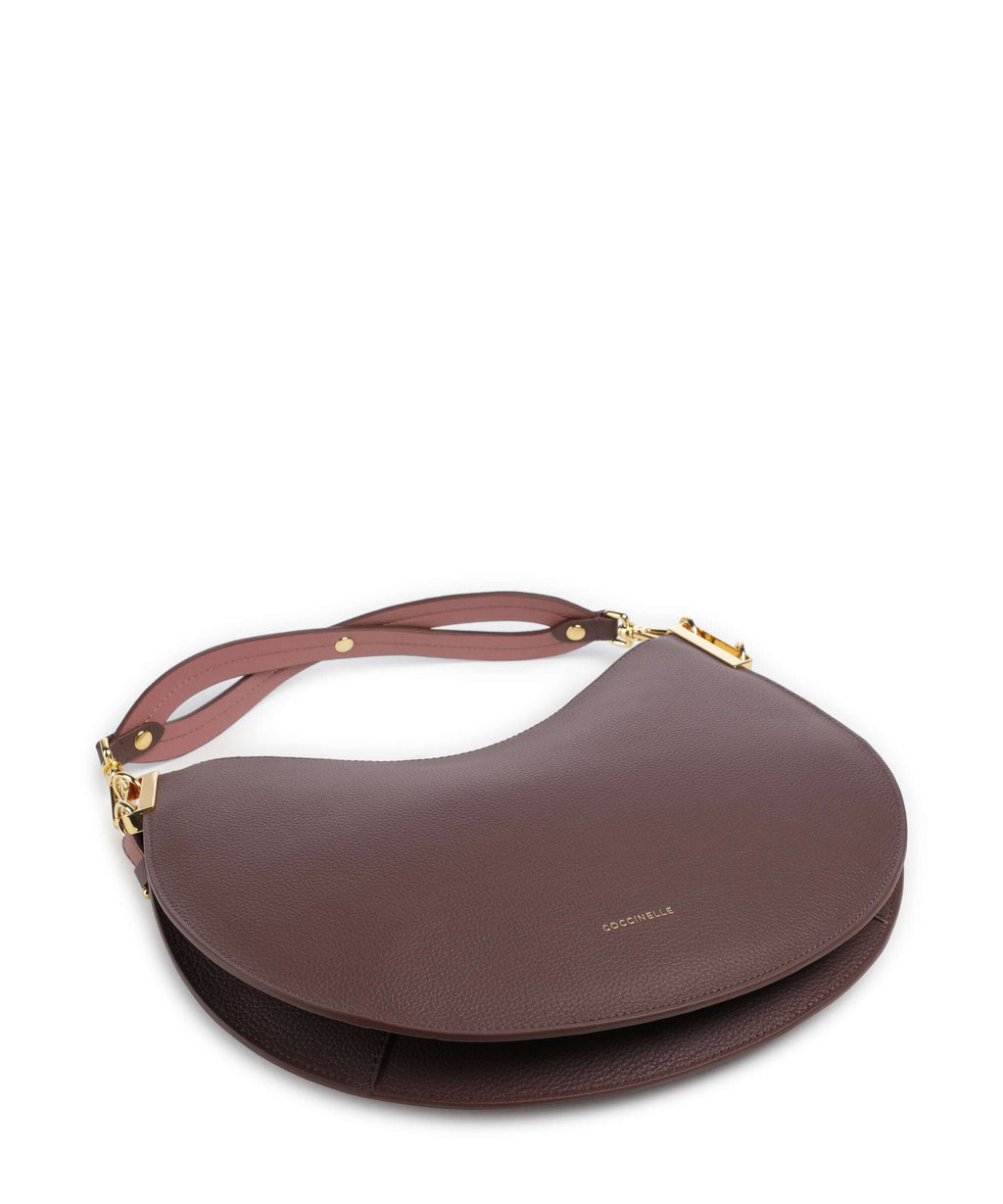 Coccinelle Sunup Hobo bag berry/winter rose