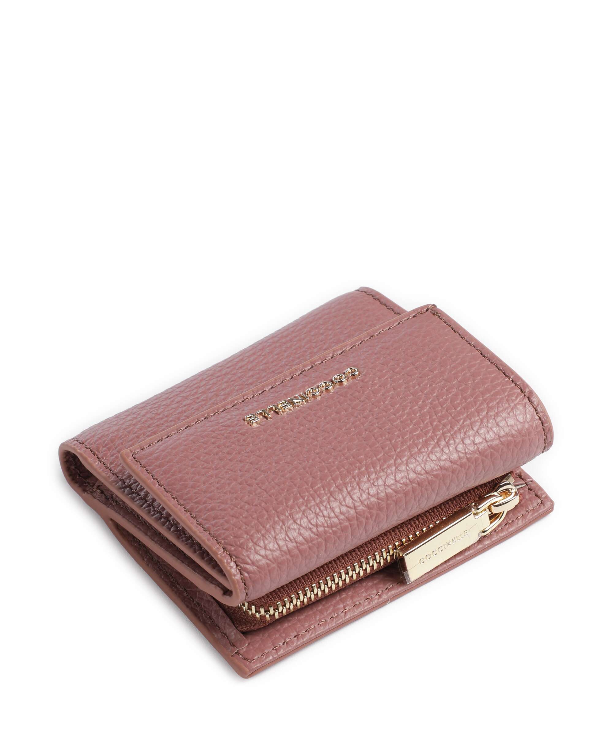 Coccinelle Metallic Soft Wallet winter rose