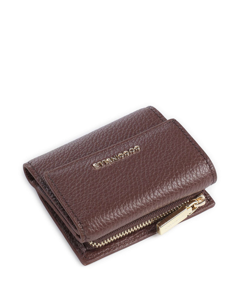 Coccinelle Metallic Soft Wallet berry