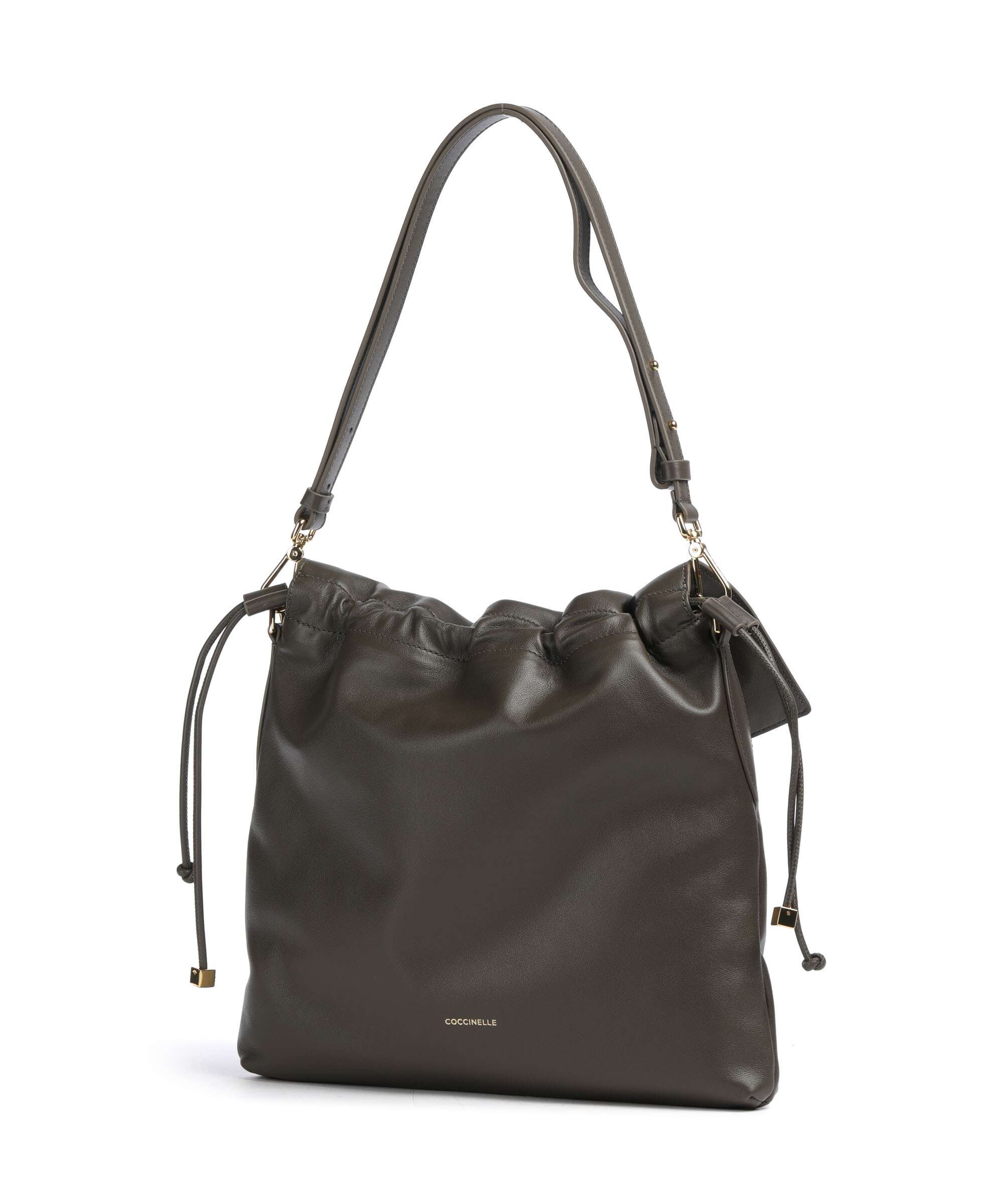 Coccinelle Lidia Hobo bag fango