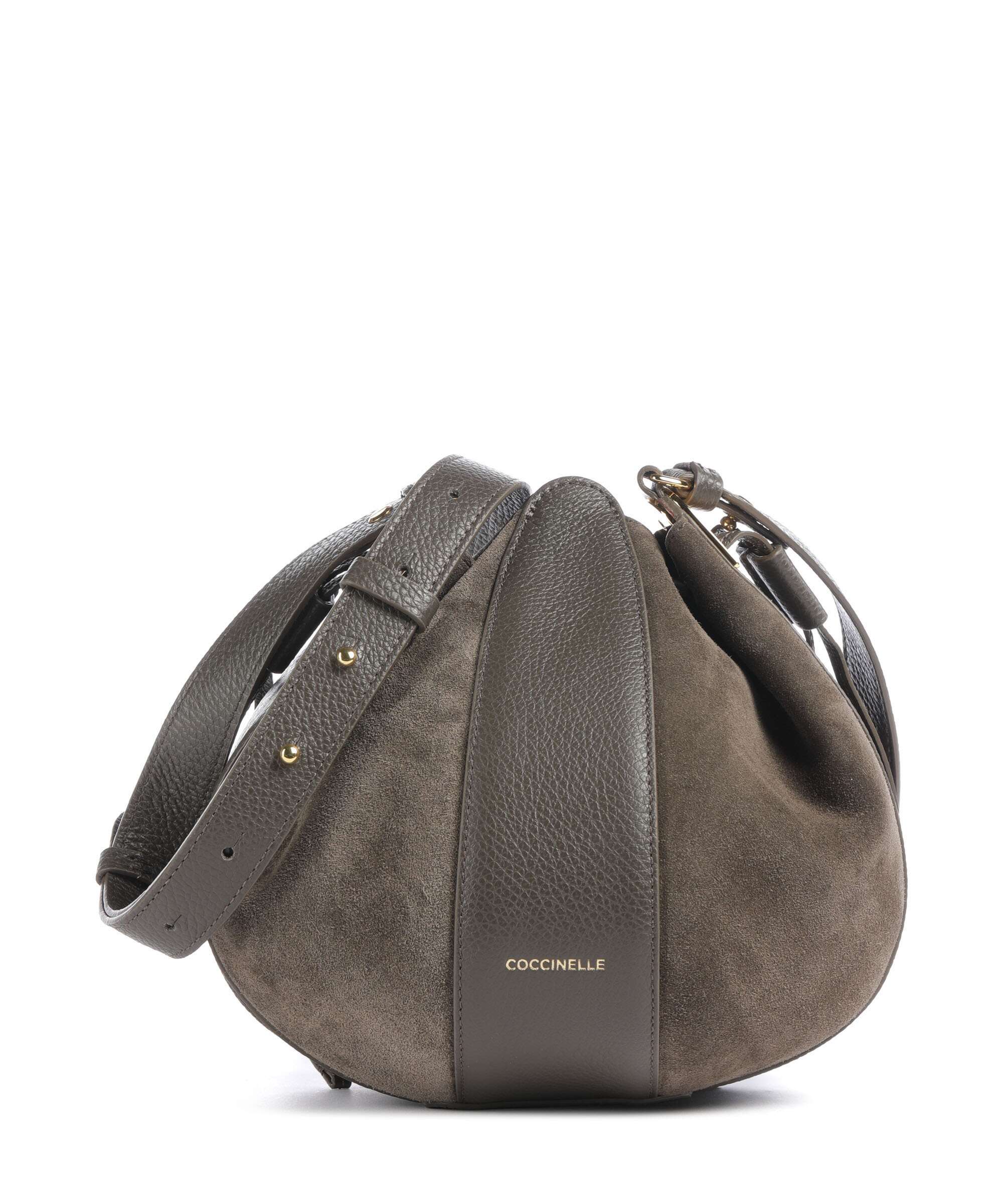 Coccinelle Boom Bucket bag fango