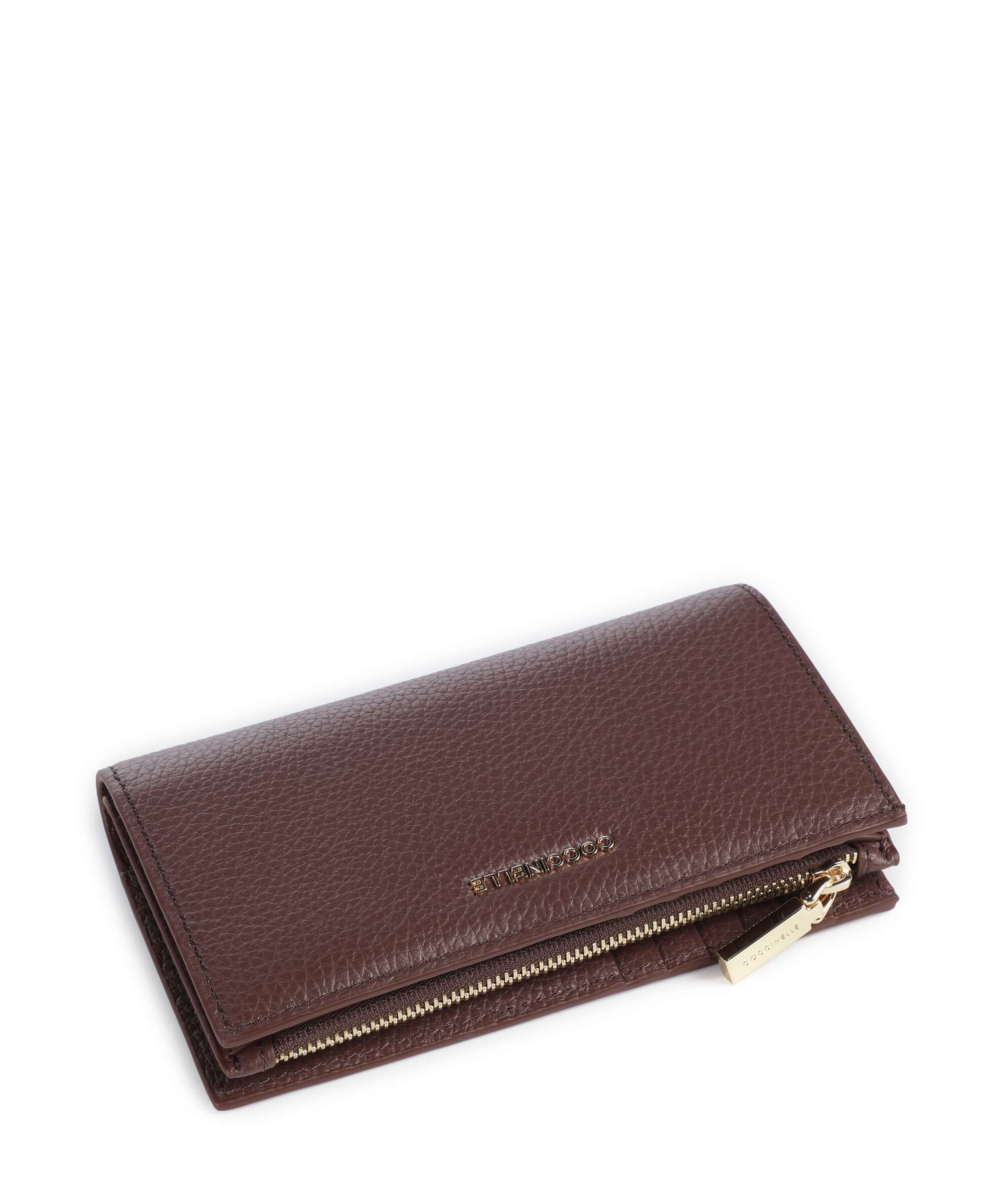 Coccinelle Metallic Soft Wallet berry