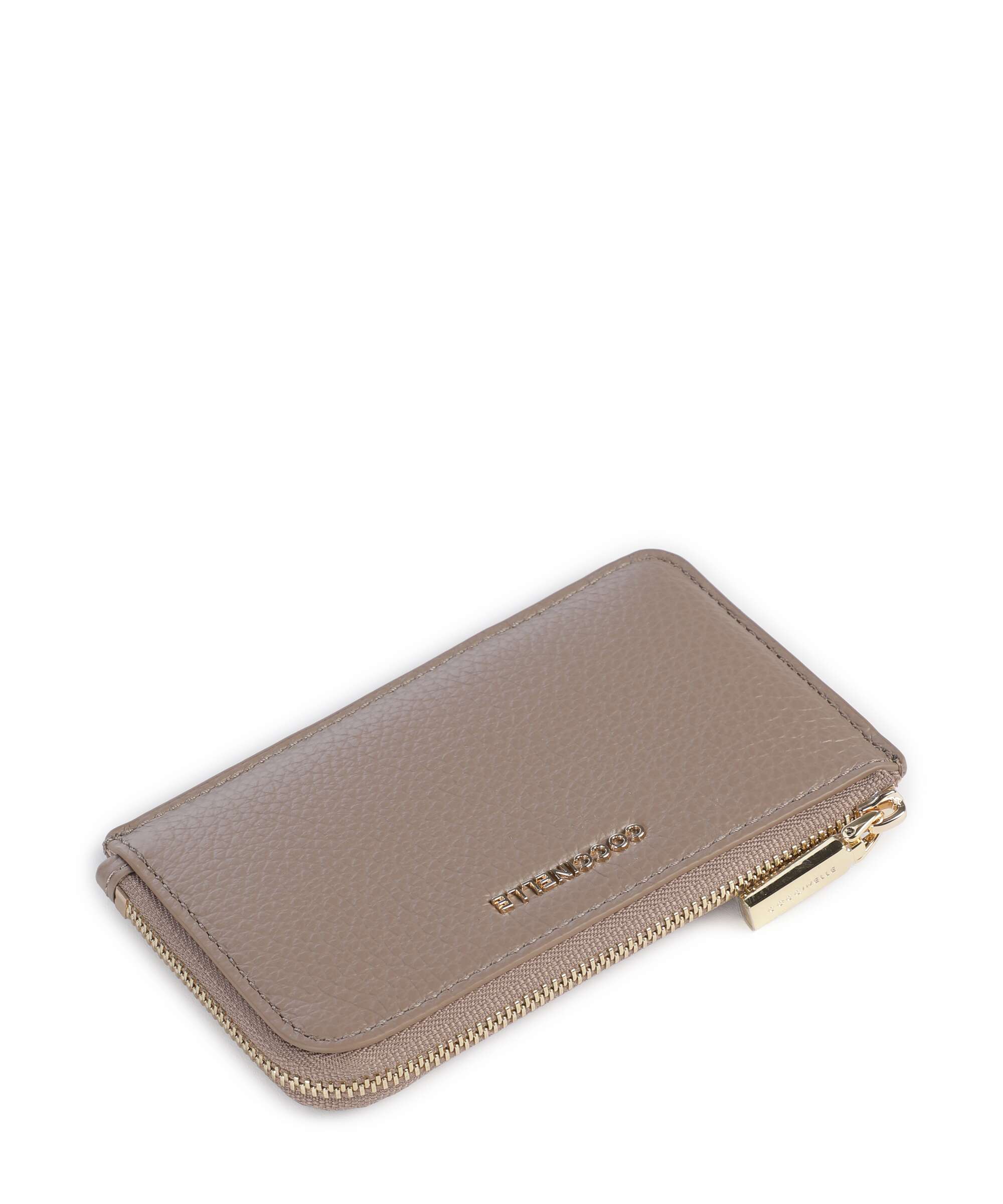 Coccinelle Metallic Soft Credit card holder warm taupe