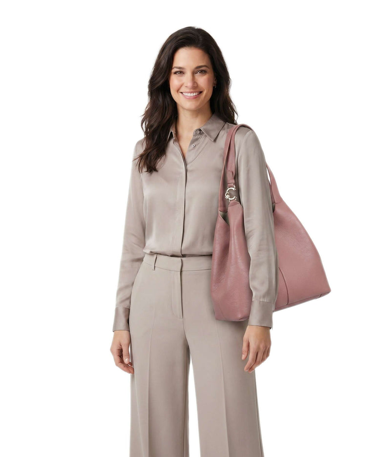 Coccinelle C-Easy Hobo bag winter rose