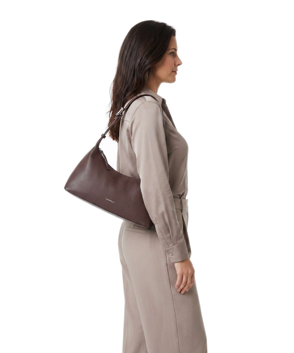 Coccinelle Fern Hobo bag berry