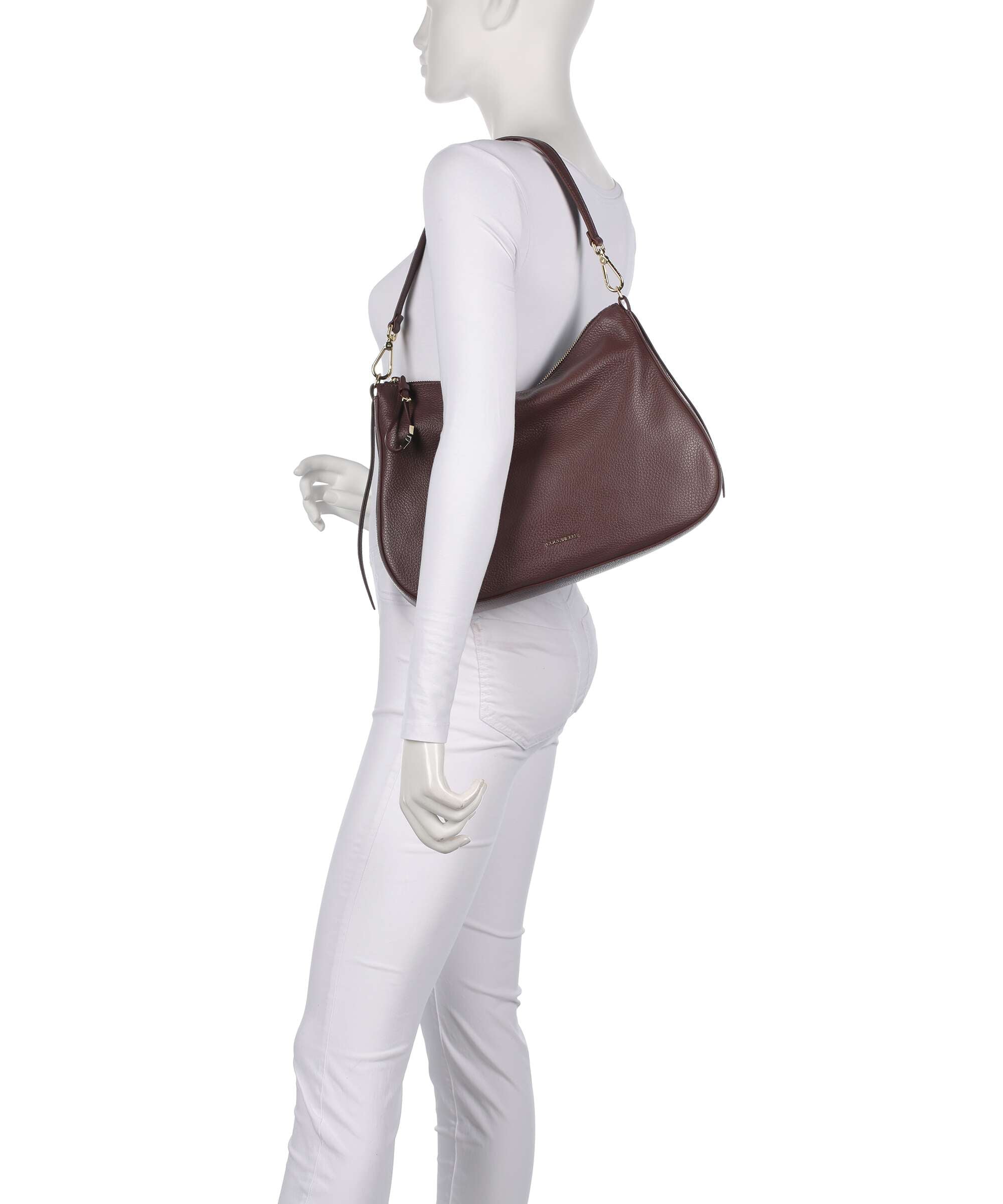 Coccinelle Nory Hobo bag berry
