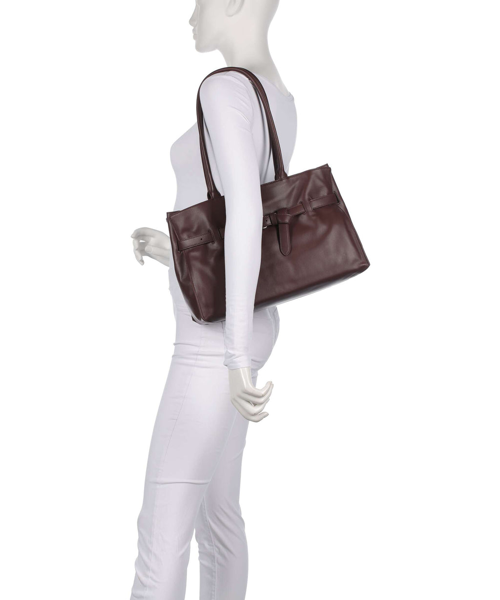 Coccinelle Sabine Soft Tote bag berry