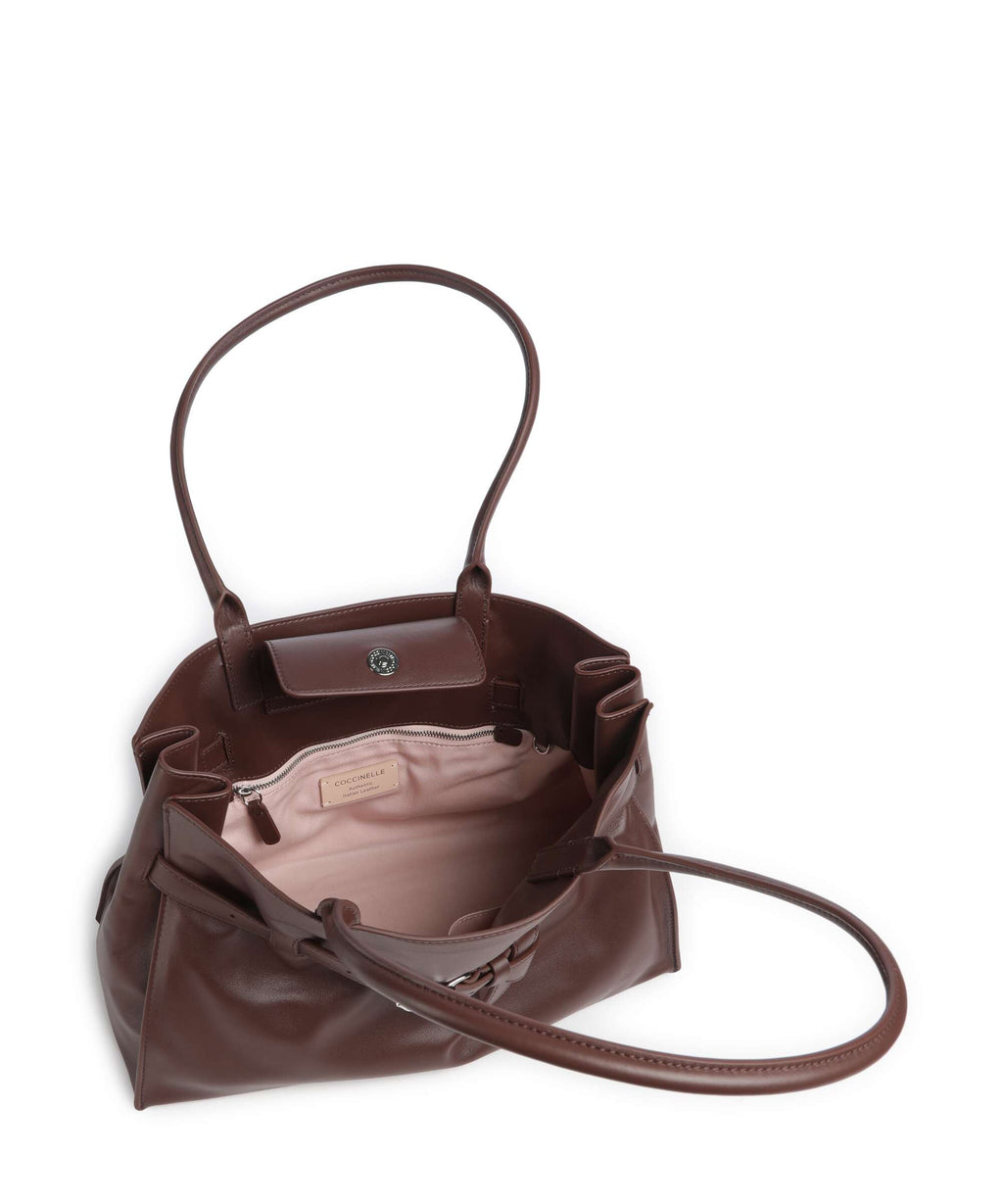Coccinelle Sabine Soft Tote bag berry