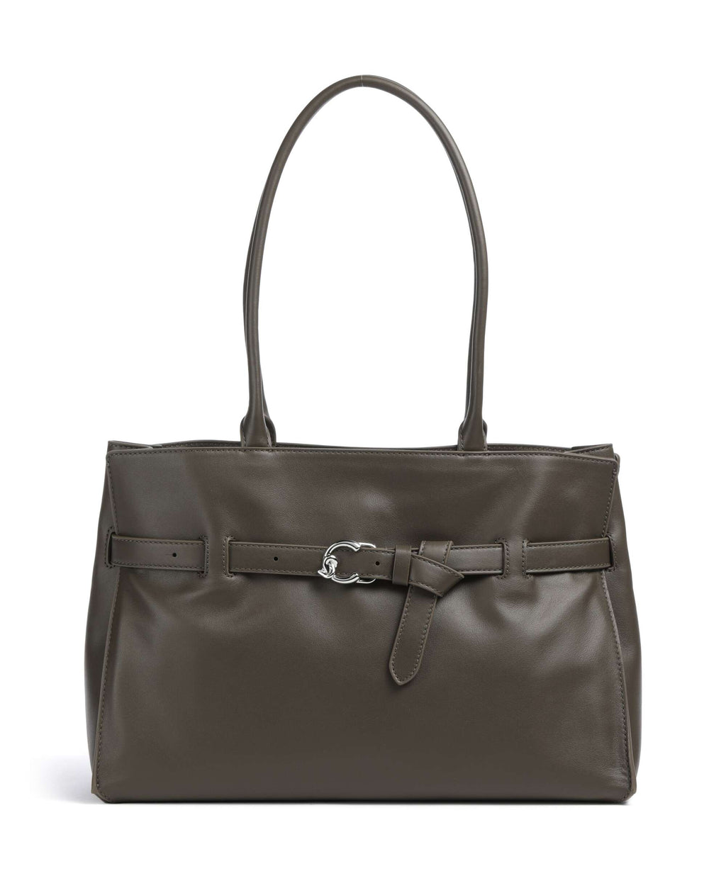Coccinelle Sabine Soft Tote bag fango