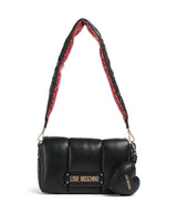 Love Moschino Puffy Sac porté épaule black/red
