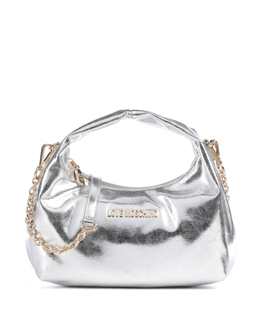 Love Moschino Smart Daily Handbag silver