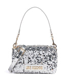 Love Moschino Bling Bling Schultertasche silver